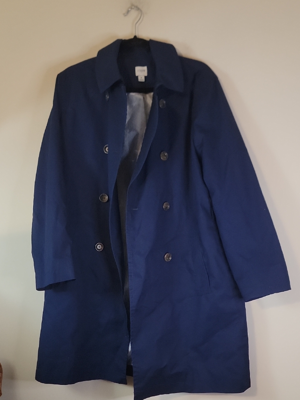 J.Crew Navy Label and Size 8 Interior Tag